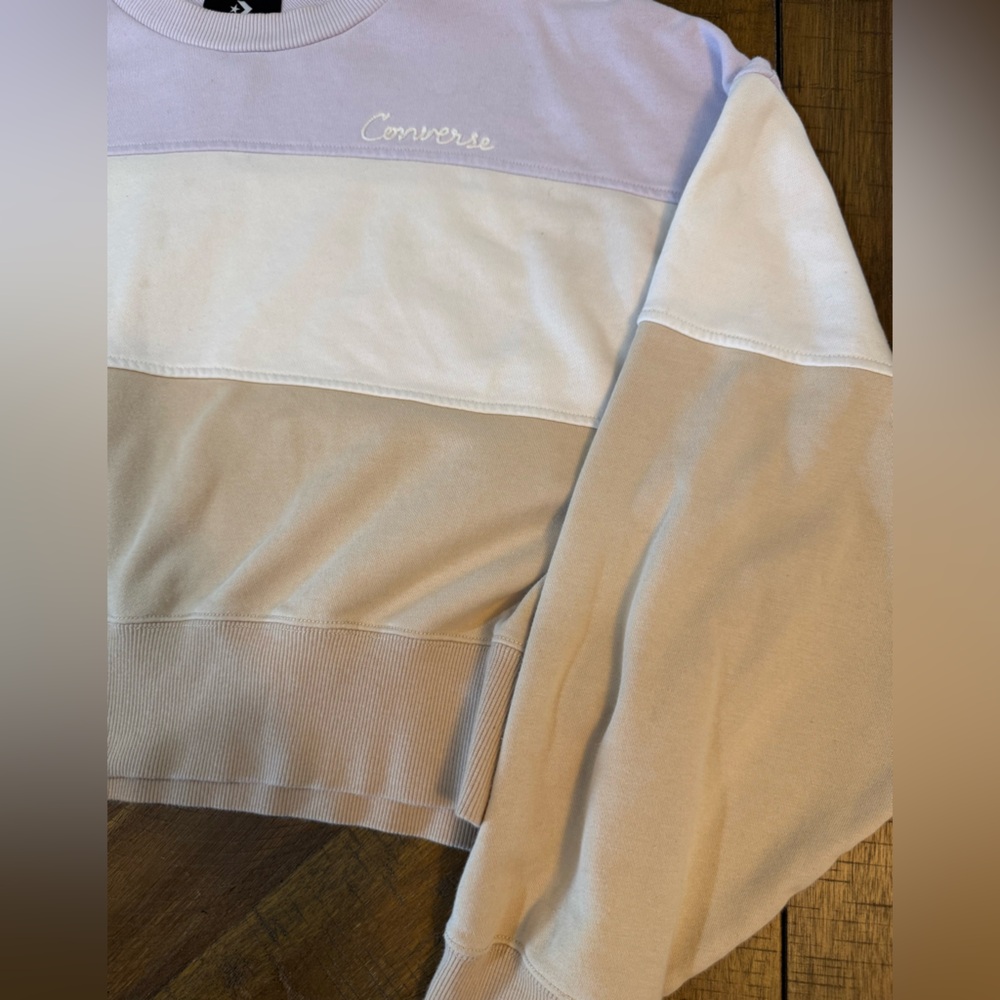 Converse Colorblock Crewneck Sweater - Picture 11 of 11